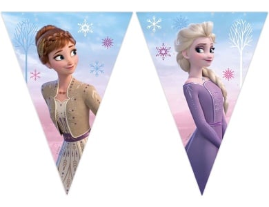 Procos Disney Frozen Papierwimpelkette FSC Frozen 2 Wind Spirti, 3 mtr.