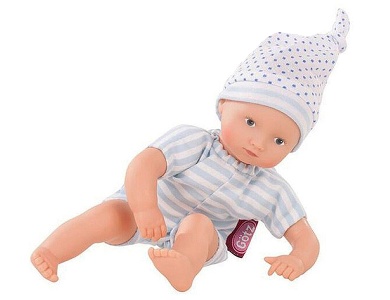 Aquini Badepuppe blau 22cm