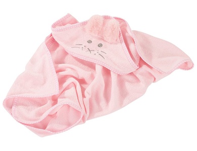 Badetuch Lampi rosa