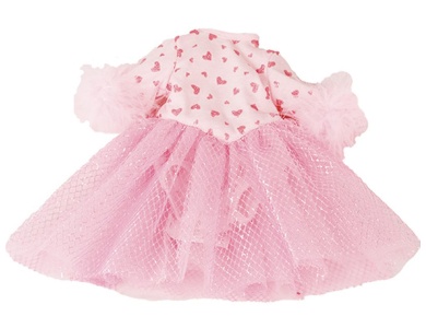 Ballettanzug Hase rosa 36cm