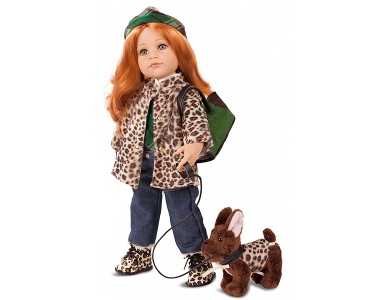 Set Hannah mit Hund 50cm