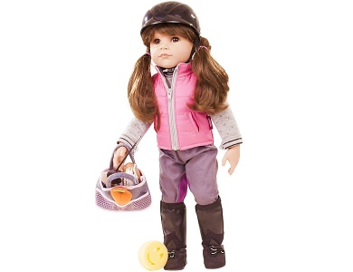 Hannah im Reitdress 50cm