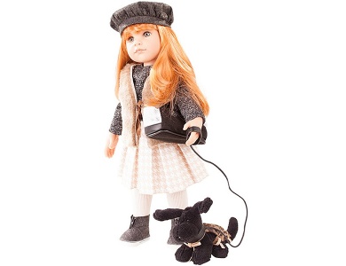 Hannah mit Hund 50cm