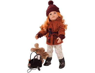 Hannah mit Hund 50cm