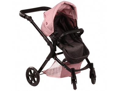Puppenwagen 4 Rad 2in1