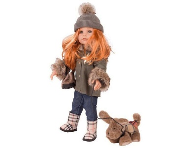 Set Hannah mit Hund 50cm