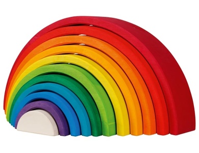 Goki Bausteine Regenbogen (11Teile)