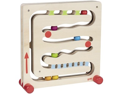 Kugelbahn mit 6 Kugeln