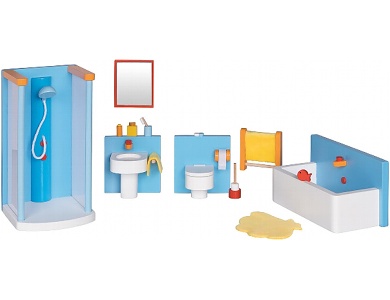 Puppenmöbel Badezimmer