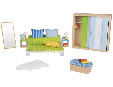 Puppenmöbel Schlafzimmer