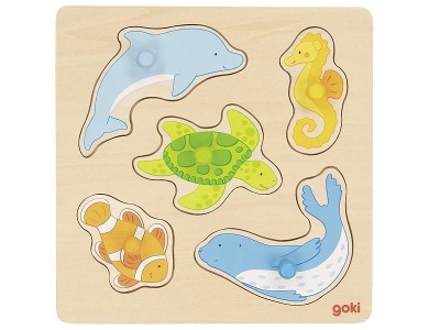 Steckpuzzle Im Meer 5Teile