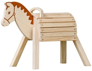 Reitpferd Aus Holz