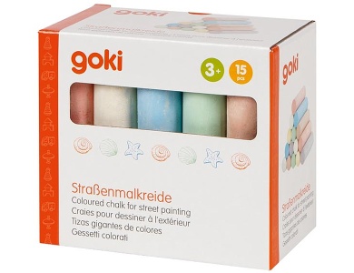 Goki Strassenmalkreide (15Teile)