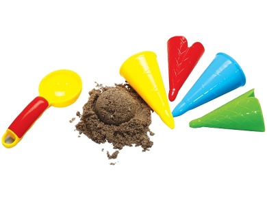 Sandform Eiscreme