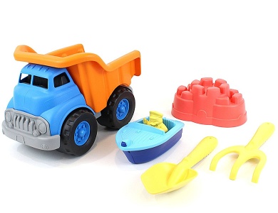 Kipplaster & Sportboot Set
