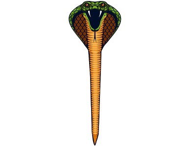 Einleiner-Drachen Cobra