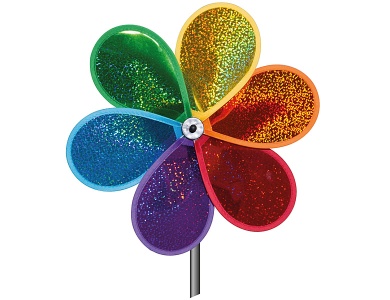 Windspiel Glitter Bloom
