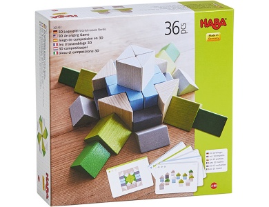 3D-Legespiel Wrfelmosaik Nordic