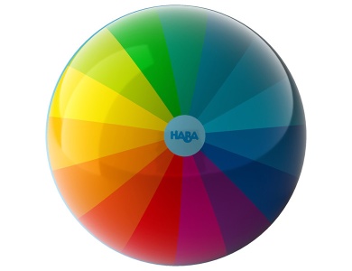 Ball Regenbogenfarben 15cm