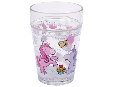 HABA Glitzerbecher Einhorn Glitzerglck