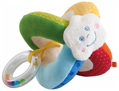 Stoffball Regenbogenwelt 13.5cm