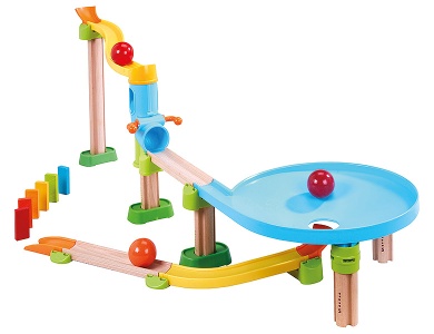 Kugelbahn Kugel-Stau