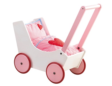 Puppenwagen Herzen