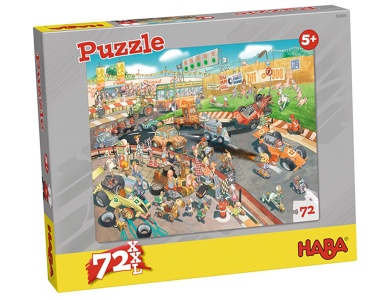 Puzzle Autorennen