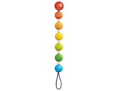 Schnullerkette Farbenspiel