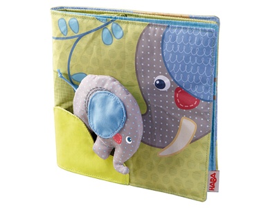 Stoffbuch Elefant Egon