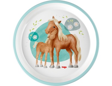 HABA Teller Pferde (18cm)