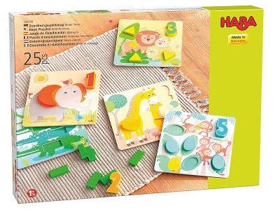 Zuordnungsspielzeug Wilde Tiere 25Teile