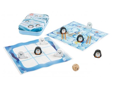 2-in-1 Tic Tac Toe / Schlangen & Leitern