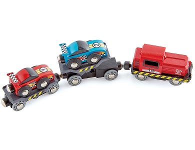 Rennwagen-Transporter