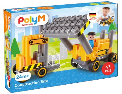Baustellen-Fahrzeuge 43Teile