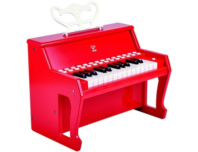 Leuchttasten-Piano Rot