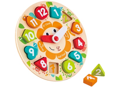 Steckpuzzle Uhr