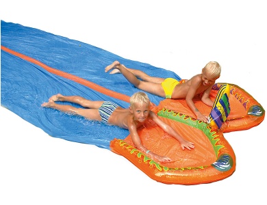 Wasserrutsche Doppelbahn
