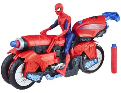 Hasbro Spiderman 3-in-1 Blaster-Bike