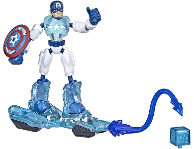 Bend & Flex Captain America Eis-Mission 15cm