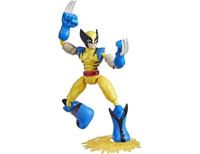 Hasbro Avengers Bend & Flex Wolverine Feuer-Mission (15cm)
