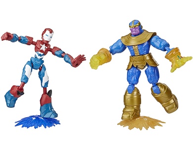 Bend & Flex Iron Patriot vs. Thanos 15cm