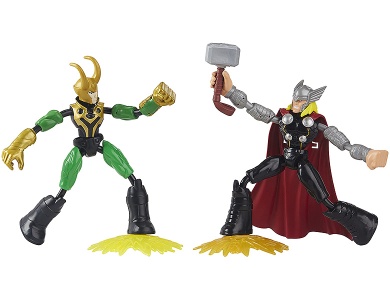Bend & Flex Thor vs. Loki 15cm