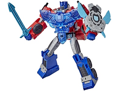 Hasbro Cyberverse Transformers Officer-Klasse Optimus Prime (25cm)
