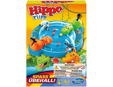 Hasbro Gaming Hippo Flip Kompakt