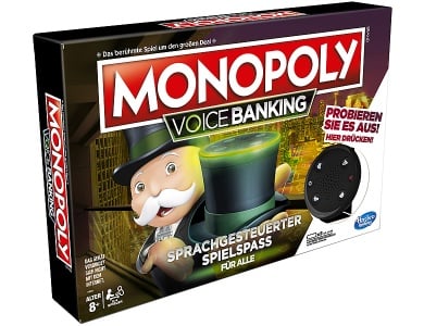 Monopoly Voice Activated Banking