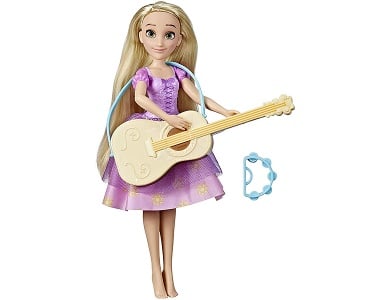 Rapunzel mit Gitarre