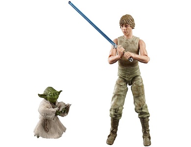 Luke Skywalker und Yoda Jedi Training 15cm