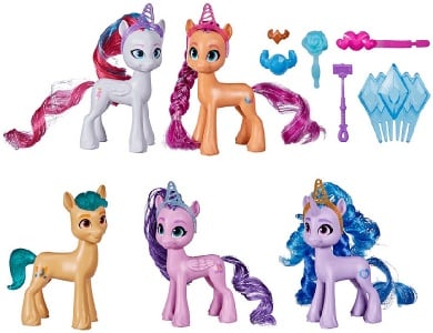 Hasbro My Little Pony MLP 10pcs 4cm Spielzeug Pony Zufällig Neu Ohne Packung 