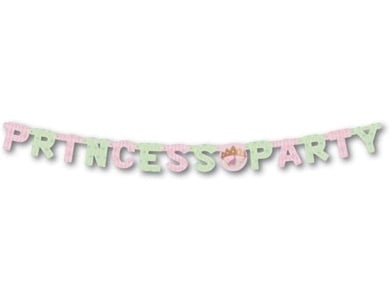 Haza Witbaard Buchstabengirlande Prinzessin Party